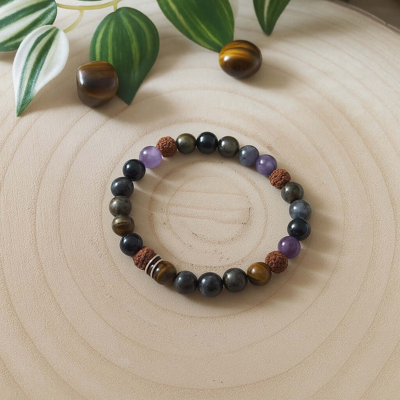 Bracelet Spirituel Ancrage Profond et Elevation Enérgétique