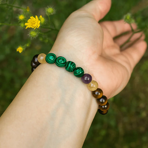 Bracelet Abondance et Chance en Pierre